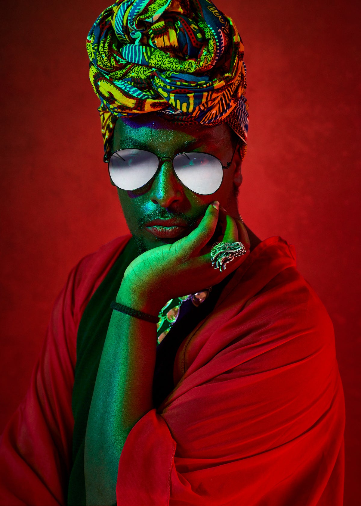 Utopia Ball Pt I, vogue ballroom scene, portrait by Darren Smith featured in Mayflies